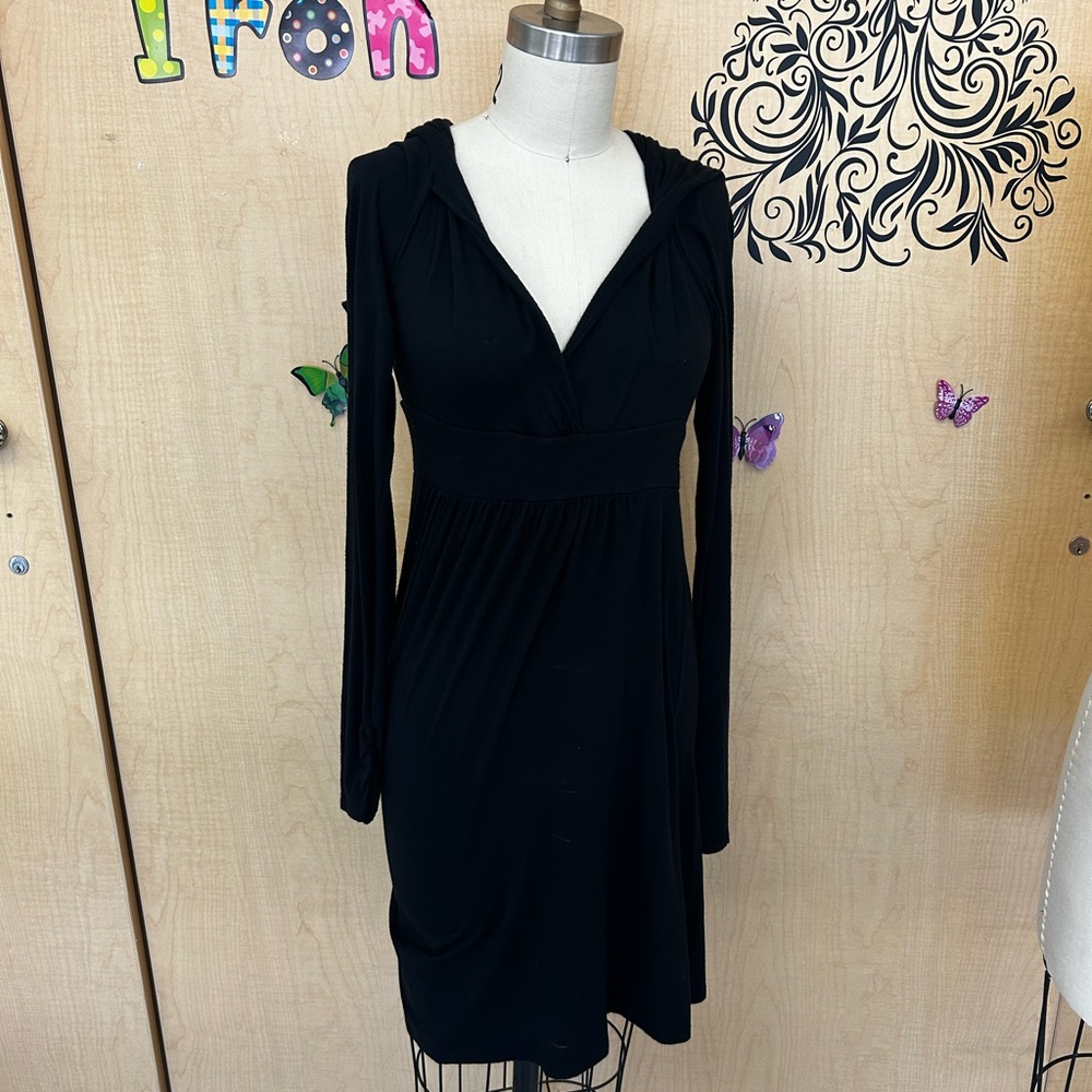 Splendid Black Long Sleeve Dress